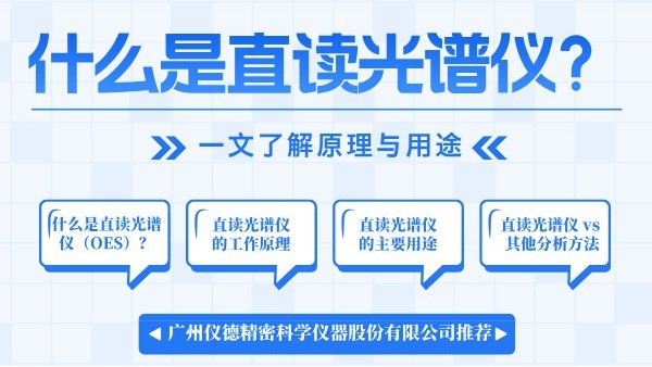 什么是直讀光譜儀？一文了解原理與用途